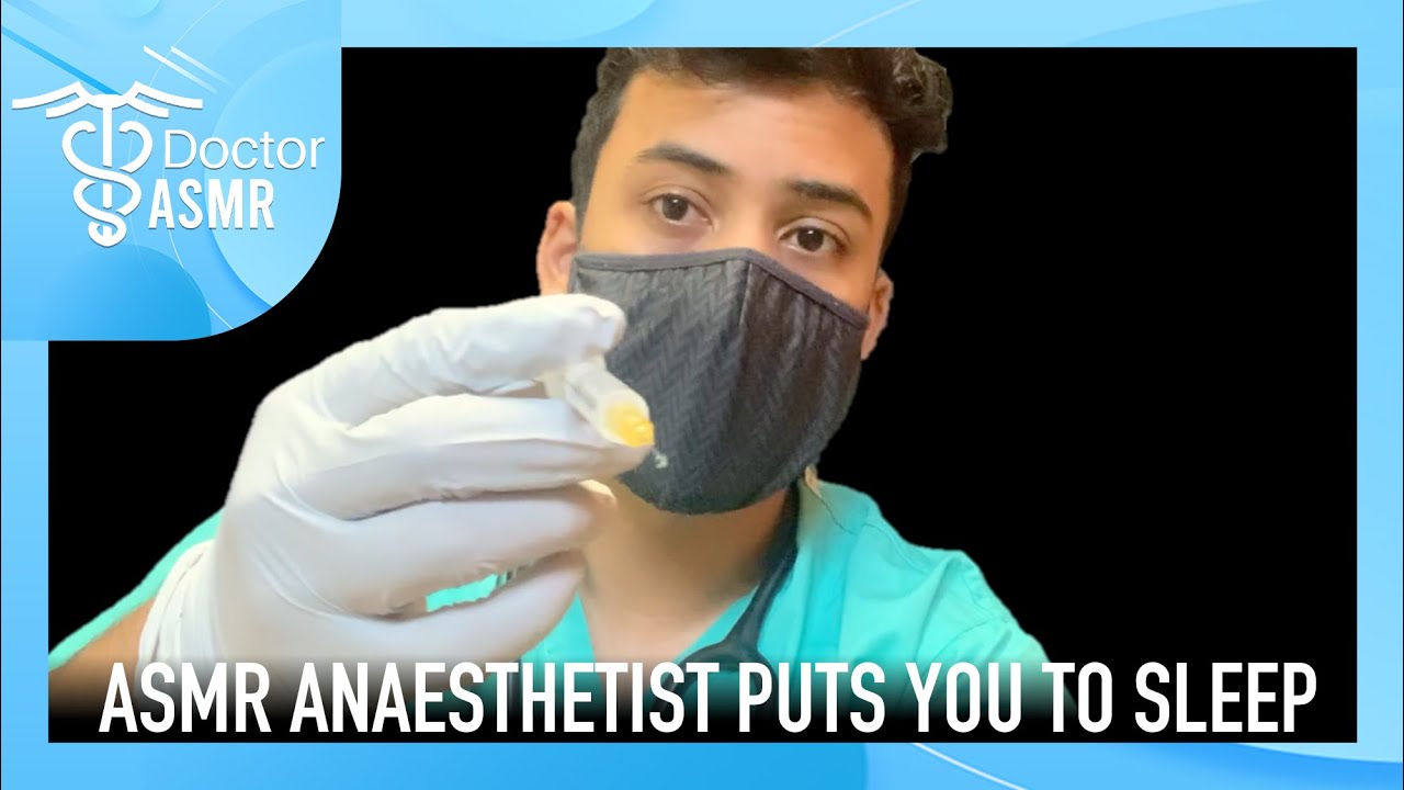 ASMR Male Doctor Puts You Under Puts You to Sleep for Surgery 