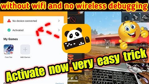 how to activate panda mouse pro without wireless debugging/panda mouse pro activation without pc