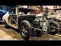 Our Twin Turbo Chevelle Gets Final Cage Work!!