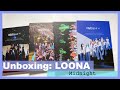 Unboxing loona    midnight