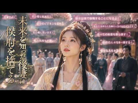 侯府の後妻となった私だけが現代から届く不思議な言葉を見られる？未来を知った私は運命を書き換え復讐を始める！🔥#短剧 #drama