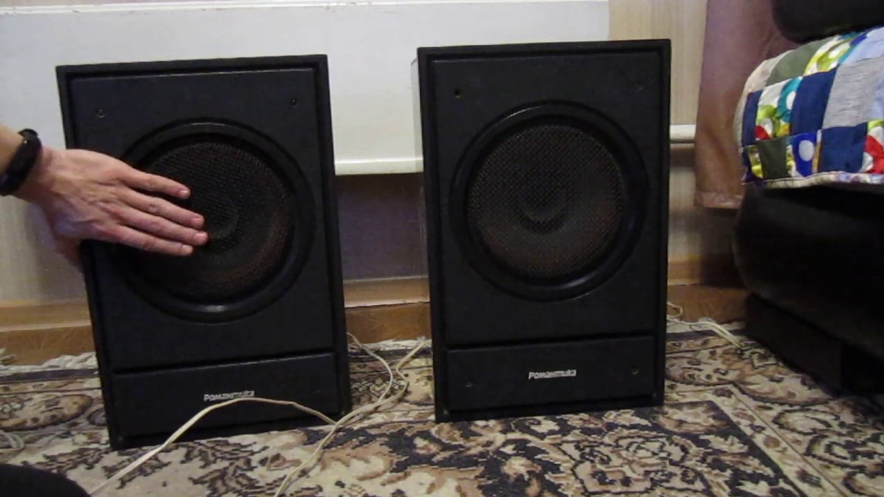 Колонки романтика 10ас 207 схема