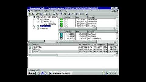 LAB 5 - Static malware analysis - Depencency Walker