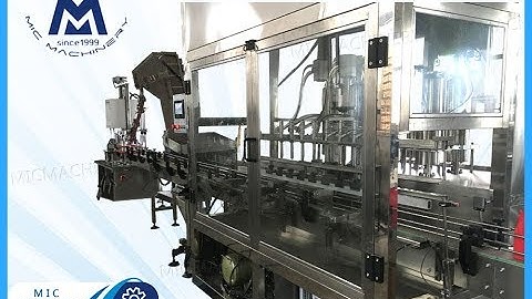 Bleach, pesticide, chemical liquid filling machine 12 Nozzle MICMACHINERY