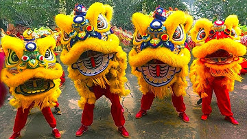 Múa Lân 2023 Khai Quang Điểm Nhãn Lân Sư Rồng / LSR Long Kun tỉnh Bình Dương