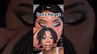SUBSCRIBE 🫶🏾 Makeup Tutorial On TIKTOK Link In BIO #fyp #makeup #iblasianle #stlmua 🥰💕💅🏾🔥💋