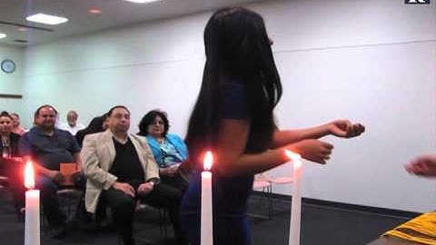 Scene on Campus: Lambda Pi Eta: First Induction Ceremony
