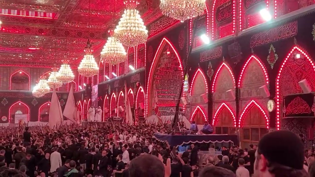 Ashura Commemoration Muharram 1446 Jul 2024 Najaf, Karbala, Kadhmain, Samarrah vid by Aunali Khaku