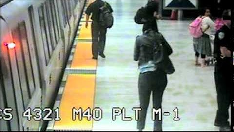 Enhanced Security Camera Video of Civic Center Platform 1 July 3, 2011