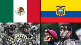 ECUADOR vs MÉXICO en Poder Militar.