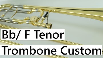CarolBrass Bb/F large bore rotary trombone CTB-3229-YSS-YYNY-Y1