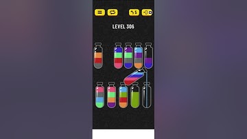 sand sort puzzle level 306