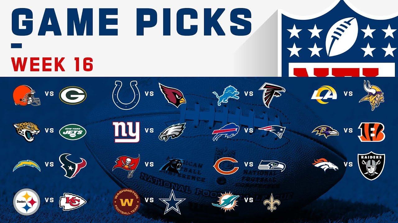 nfl week 16 nfl picks