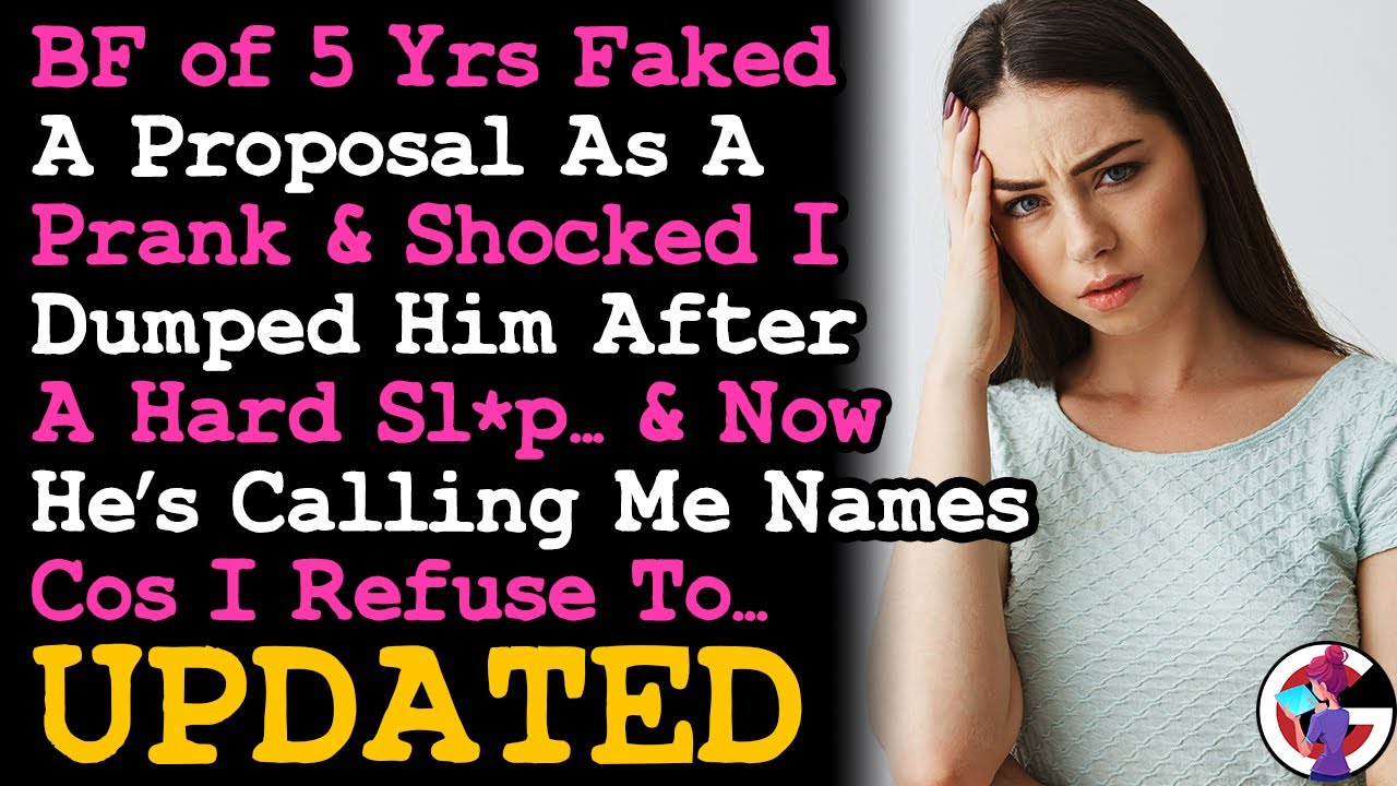 UPDATE Faked A Proposal As A Prank & Shocked I Dumped Him On The Spot, & Now He's Calling Me... AITA