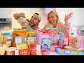 Only Eating One Colour Food For 24 HOURS Challenge! | Elle Darby