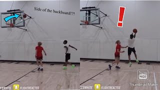 FlightReacts Hitting the side of the Backboard Compilation!!