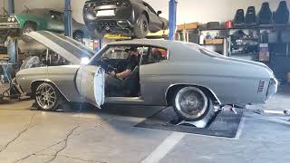 1970 Chevelle SS 454 Big Block getting tuned at KP Fab and Tune