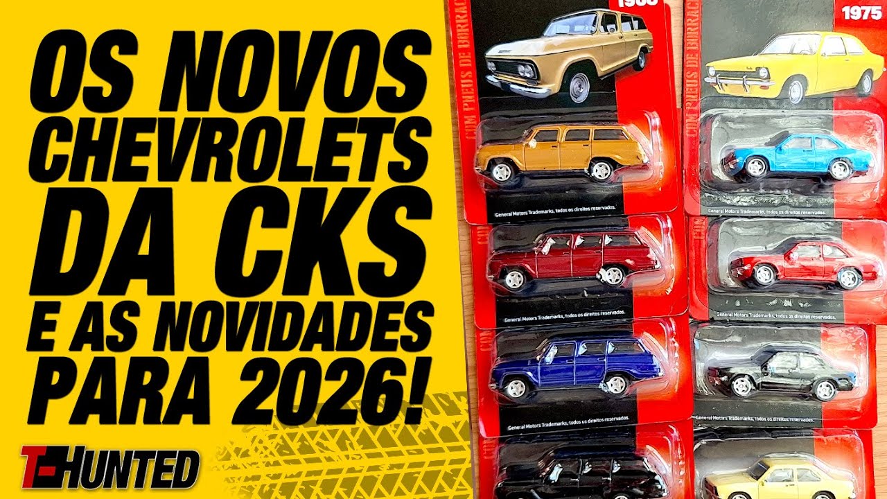 OS NOVOS CHEVROLETS DA CKS, E MUITAS NOVIDADES PARA 2026!