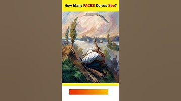 Eye Test _ How Many Faces Do You See｜#emojichallange #OddOneOut #shorts #viral
