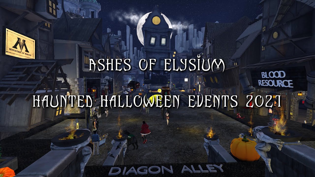 Ashes Of Elysium Haunted Halloween Events 2021 Second Life YouTube