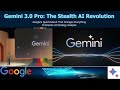 "Google's Secret AI Weapon: Gemini 3.0 Pro Stealth Rollout Exposed"