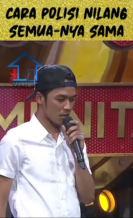 Cara Polisi Nilang - Standup Comedy DICKY DIFIE #shorts