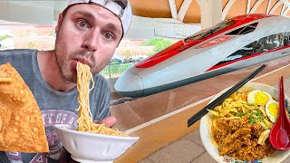 Taking Indonesia's High Speed Train (350km/hr) to FOOD HEAVEN