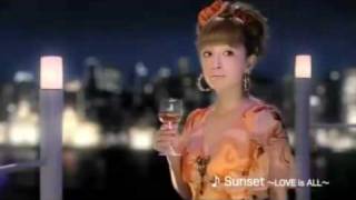 ayumi hamasaki Sunset ~LOVE is ALL~ Lumix FX60 30s [CM - LQ]