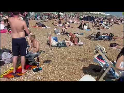 Britains Naturist Beach | Brighton Beach | One of UK's Best Beach