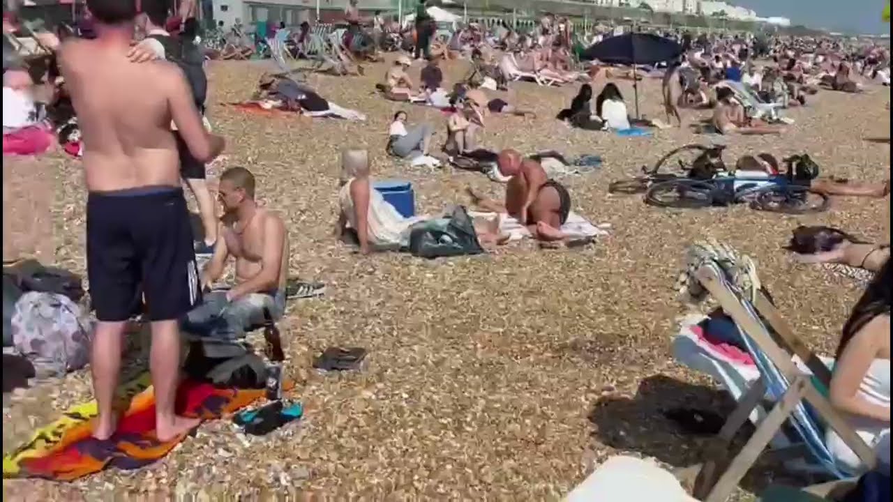 Britains Naturist Beach Brighton Beach One of UKs Best Beach photo