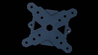 Axisflying Manta Ture X and Squashed X freestyle frame