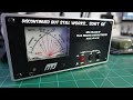 OLD TECH - MFJ-815A Deluxe HF Peak Reading SWR/Wattmeter - Overview #MNHR