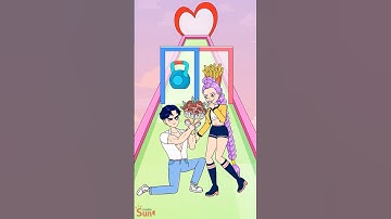 Help Jinu Win The Perfect Run Challenge To Date Rumi #shorts #animation  #kpopdemonhunters