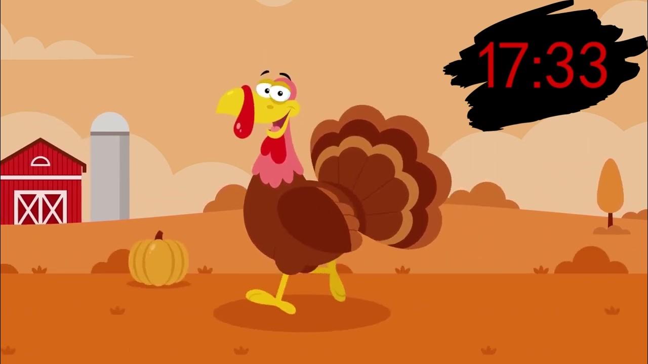 Turkey Timer Thanksgiving timer with Music Thanksgiving classroom