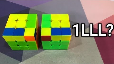 LL Tricks #3 - 1-Look Last Layer (1LLL) Case