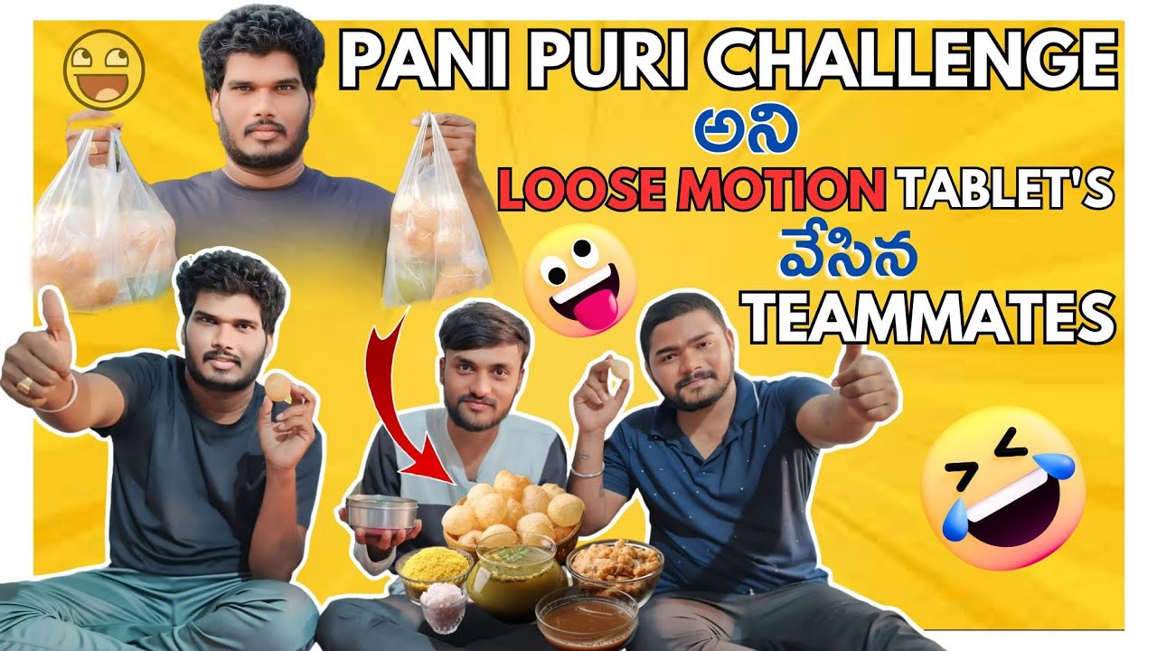 PANI PURI CHALLENGE LOOSE MOTION TABLET S TEAMMATES pani-puri-challenge-loose-motion-tablet-s-teammates