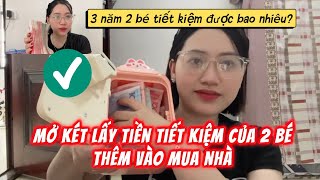 #344 Taking Baby Tom to Get a New Passport, OPENING THE KIDS' SAVINGS BANK TO COUNT THEIR MONEY #...