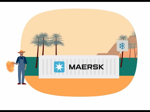 Maersk - All The Way animation of our end to end logistics journey.