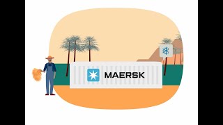 Maersk - All The Way animation of our end to end logistics journey.