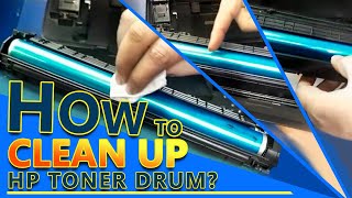 How to clean HP Tonner drum ||  HP Toner collection unit screenshot 4