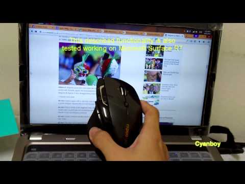 Rapoo 7800p Wireless Laser Mouse Unboxing and Overview