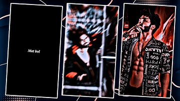 New Trending Mc Stan Song Xml Trend Video Editing Alight Motion Video Editing | Attitude Status