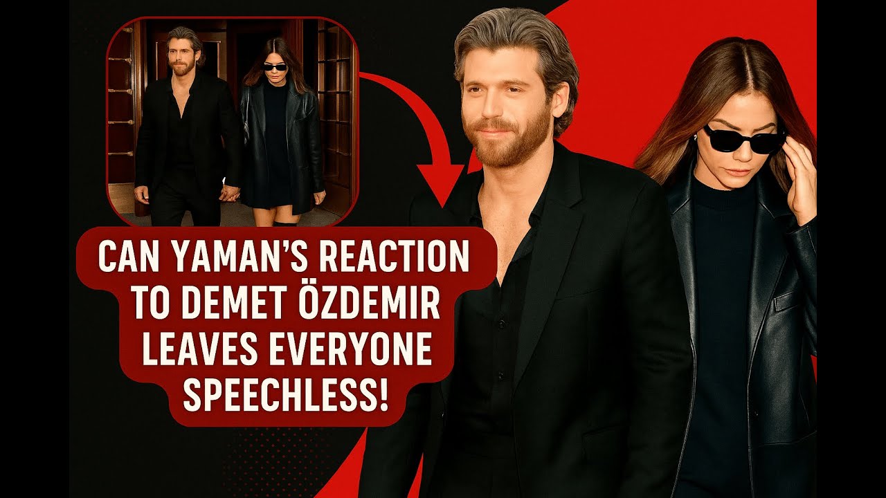 World in Shock 😱 Can Yaman’s Reaction to Demet Özdemir Leaves Everyone Speechless! #canyaman