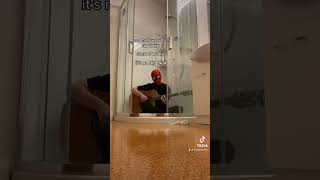 it’s no bid deal (i love you) #fyp #wherethespidershide #music #shower #spiderman #dodie #guitar