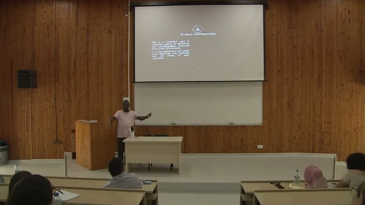 Assoc. Prof. Dr. Akeem Oladipo "X-ray Powder Diffr...