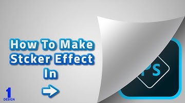 How To Make Sticker Effect - Photoshop Tutorial Quick Tip