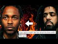 J. Cole DISSES Kendrick Lamar… image