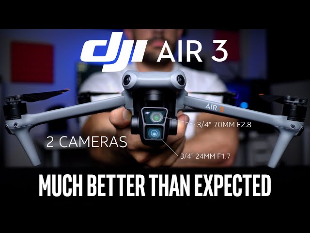 DJI Air 3 Review - MUCH Better Than I Expected 