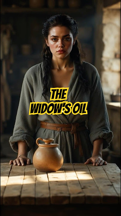 THE WIDOW’S OIL | The story of faith & obedience 🙏 #bible #history #motivation #ai