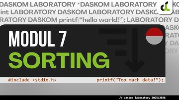 Modul 7 | Sorting